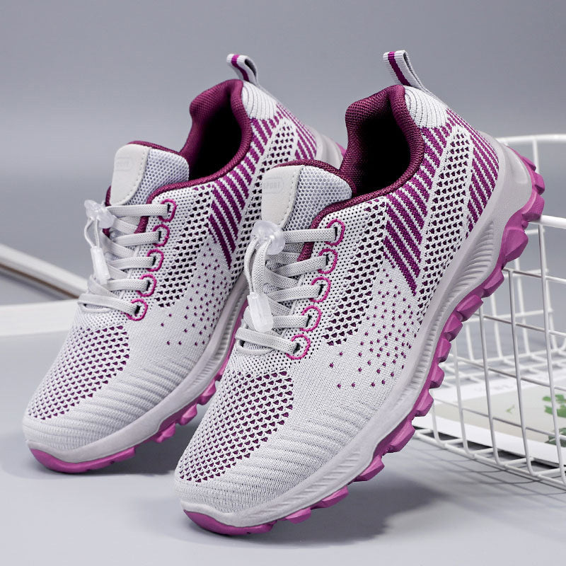 Damen Komfortable und flexible Laufschuhe mit atmungsaktivem Mesh-Obermaterial
