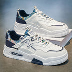 Damen Modische Sneakers mit floralen Akzenten und dämpfendem Sohlenprofil R&B