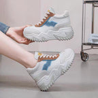 Damen Chunky Sneakers mit ergonomischer Sohle und modischen Akzenten R&B