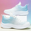 Damen Leichte und atmungsaktive Lauf-Sneaker mit flexiblem Obermaterial R&B
