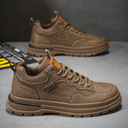 Herren Bequeme und stylische Freizeit-Sneaker mit robustem Sohlenprofil