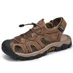 Damen Atmungsaktive Trekking-Sandalen mit stoßdämpfendem Fußbett und verstellbarem Schnellschnürsystem R&B