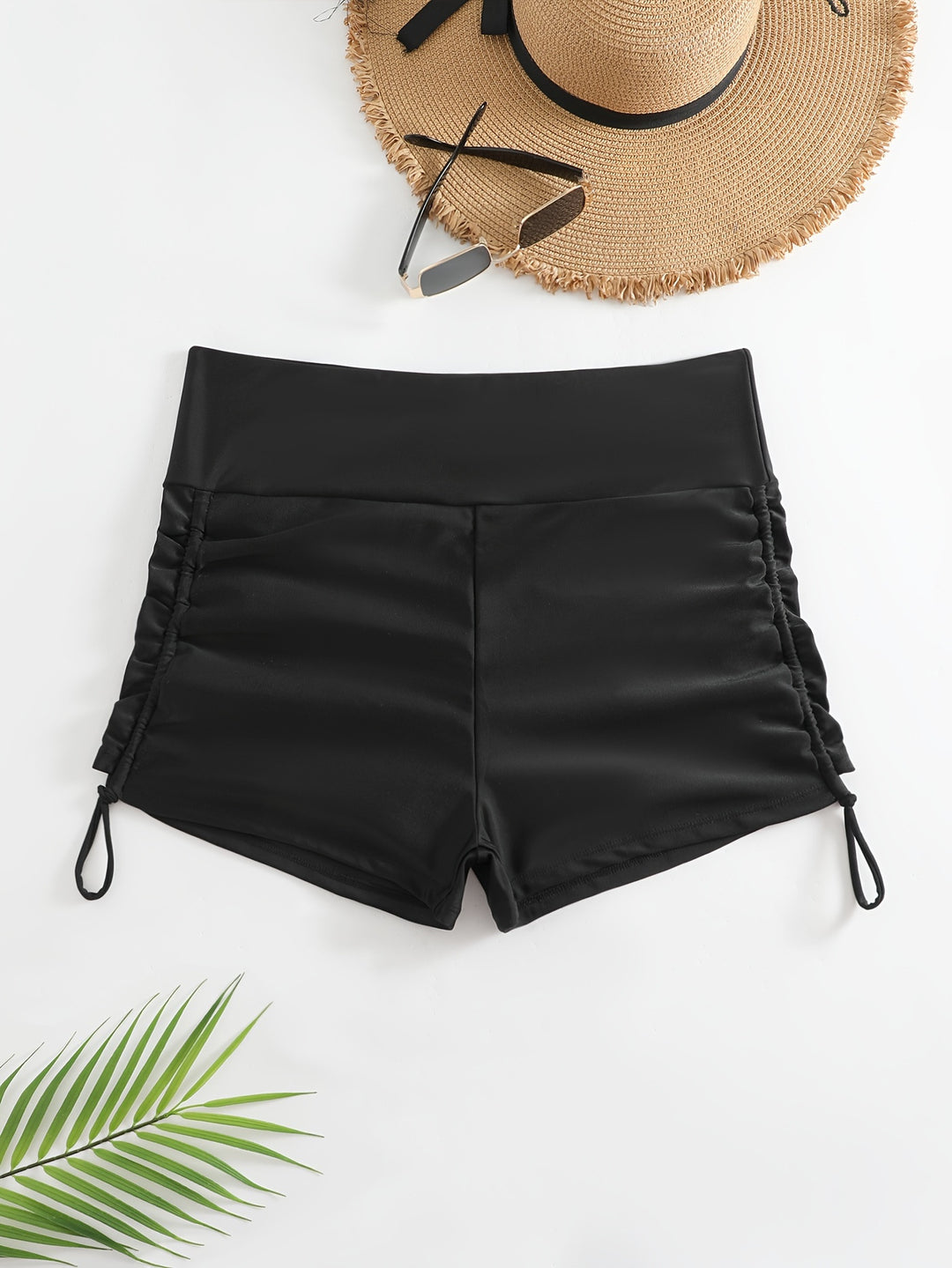 Damen Badeshorts mit verstellbarem Bund R&B