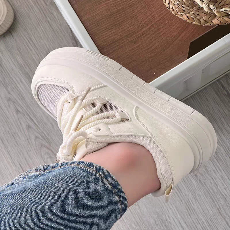 Damen Chunky Sneakers mit atmungsaktiver Textiloberfläche und stabiler Sohle