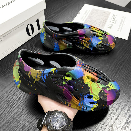 Damen Atmungsaktive Freizeitschuhe mit farbenfrohem Design und rutschfester Sohle R&B