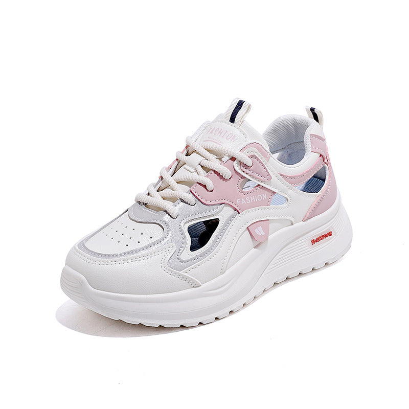 Damen Sportliche Sneakers mit atmungsaktiver Mesh-Oberfläche und modischem Design R&B