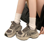 Damen Sportliche Lauf-Sneaker mit atmungsaktiver Mesh-Oberfläche und dämpfender Sohle