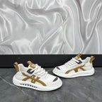 Damen Sportliche Sneaker mit atmungsaktivem Obermaterial und innovativem Design R&B