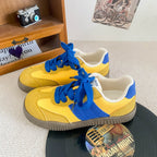 Damen Sneakers im sportlichen Retro-Stil mit atmungsaktiver Obermaterialstruktur und rutschfester Sohle R&B