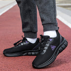Damen Sportliche Sneakers mit atmungsaktivem Mesh und rutschfester Sohle