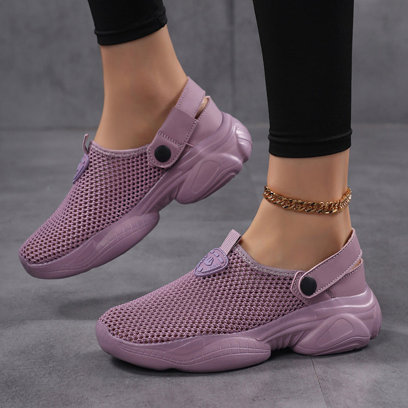Damen Atmungsaktive Freizeitschuhe mit rutschfester Sohle