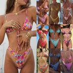 Damen Triangel-Bikini mit verstellbaren Trägern R&B