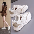 Damen modische Sneakers mit atmungsaktiver Mesh-Oberfläche und gepolsterter Sohle R&B