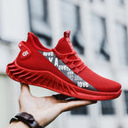 Damen Performance Sneakers mit atmungsaktivem Mesh-Obermaterial und rutschfester Laufsohle R&B