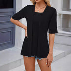 Damen Strickjacke mit lockerer Passform und strukturiertem Muster R&B