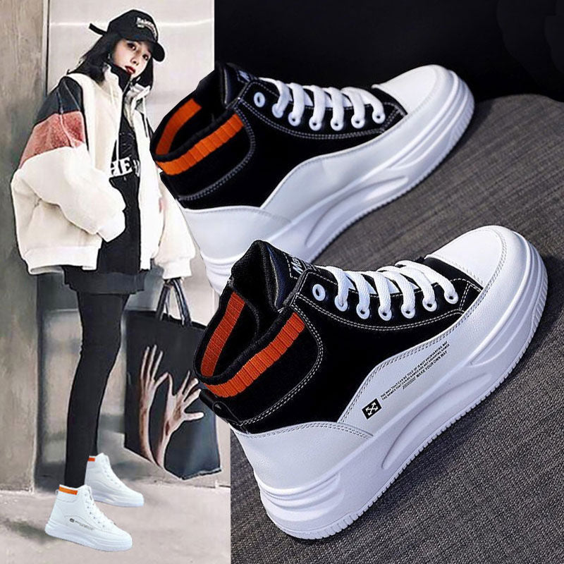 Damen Hochtop Sneakers mit innovativer Dämpfungstechnologie und modischen Akzenten R&B