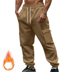 Herren Cargo-Jogginghose mit seitlichen Taschen und komfortablem Schnitt R&B