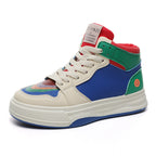 Damen modische High-Top Sneakers mit bunten Akzenten und atmungsaktivem Obermaterial R&B