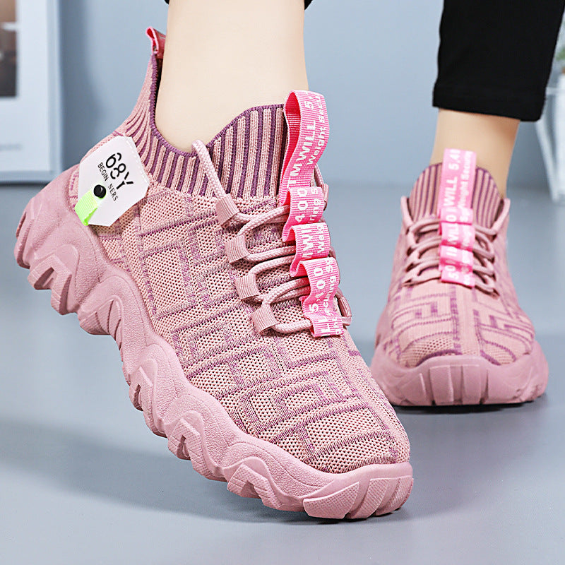 Damen Sportliche Sneakers mit hohem Fußkomfort und atmungsaktivem Obermaterial