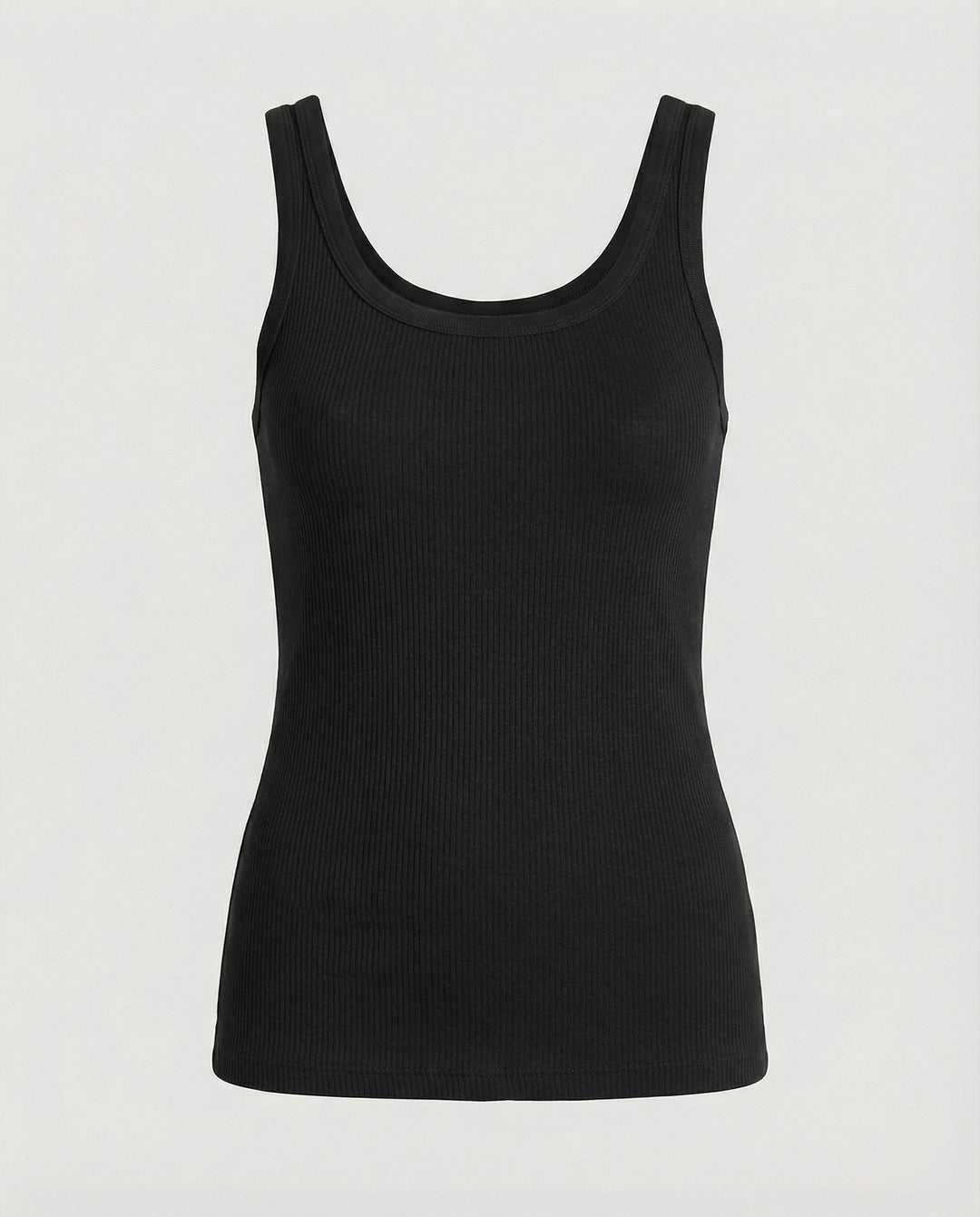 Ripp-Top Ärmellos Rückenfrei Slim-Fit Sommer Weste