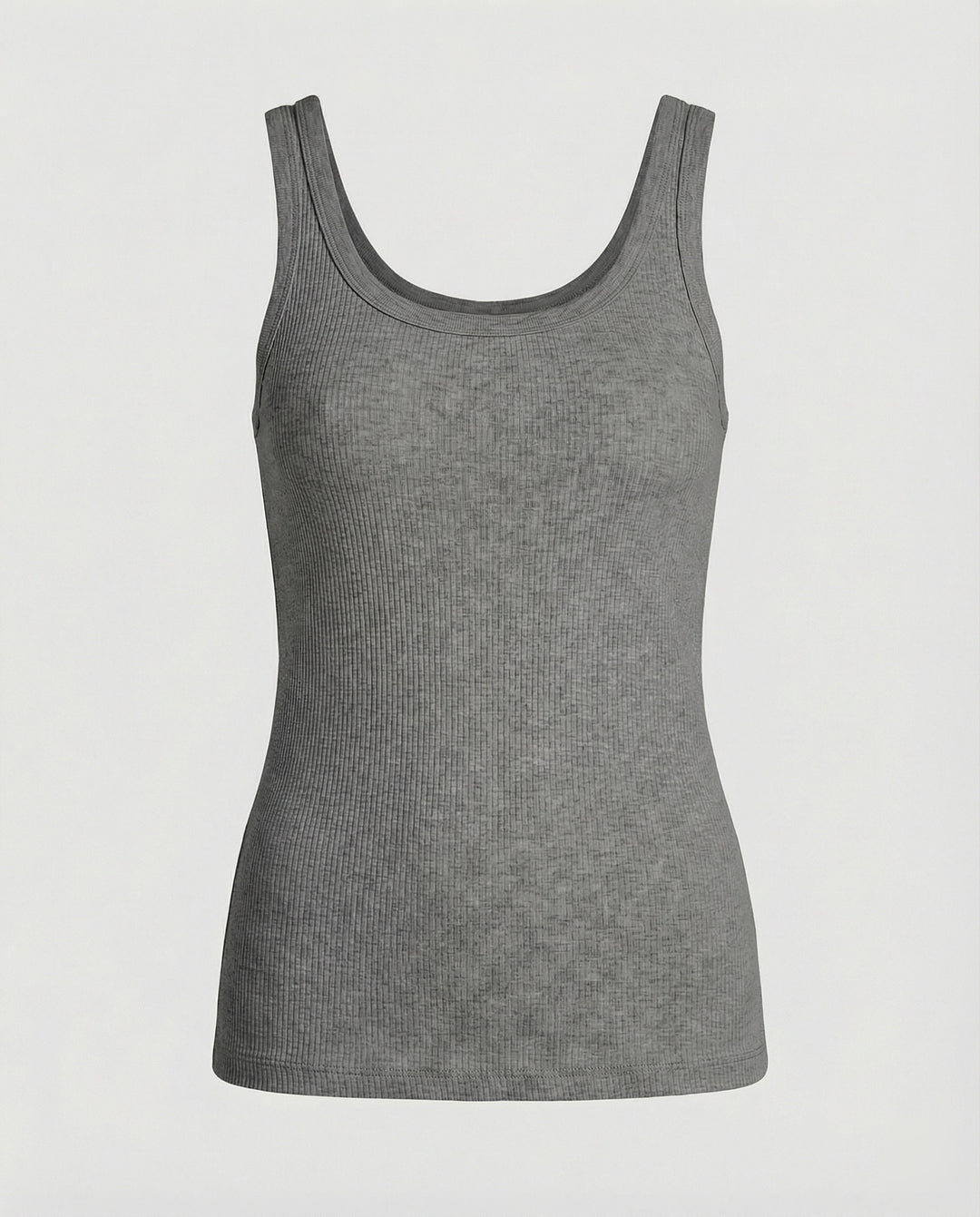 Ripp-Top Ärmellos Rückenfrei Slim-Fit Sommer Weste