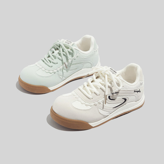 Damen Sportliche Freizeitschuhe mit atmungsaktiver Netzstruktur und rutschfester Gummisohle R&B