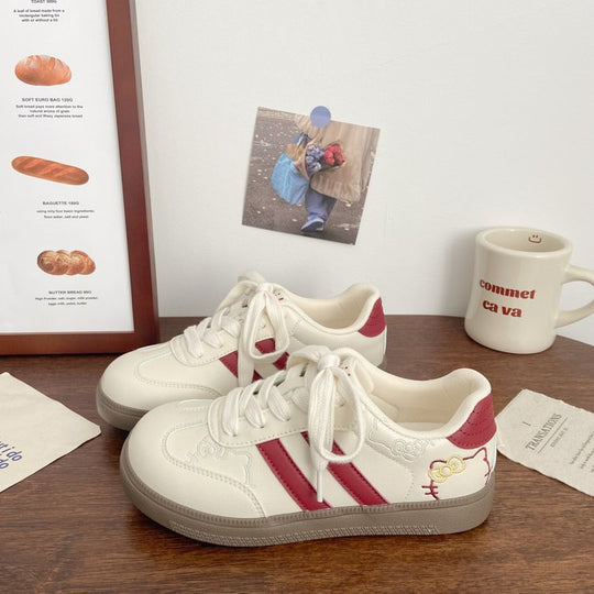 Damen Sportliche Sneaker mit moderner Linienführung und atmungsaktiver Sohle R&B