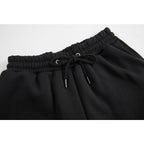 Damen Bequeme Sporthose mit elastischem Bund und Seitentaschen R&B