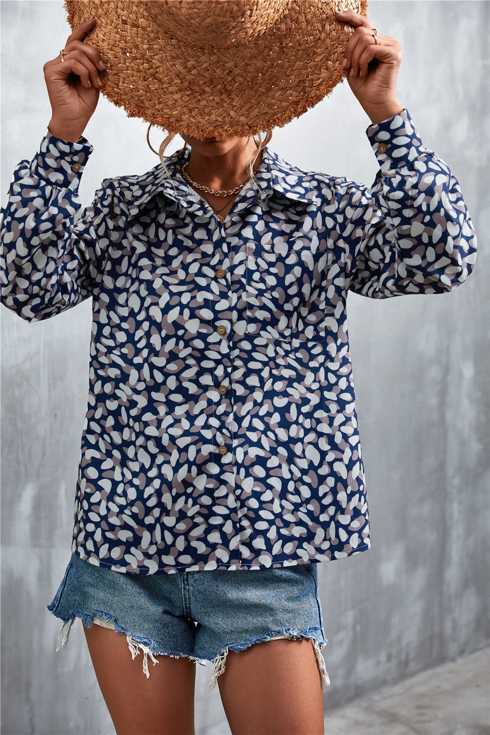 Damen Hemd im extravaganten Paisley-Design R&B
