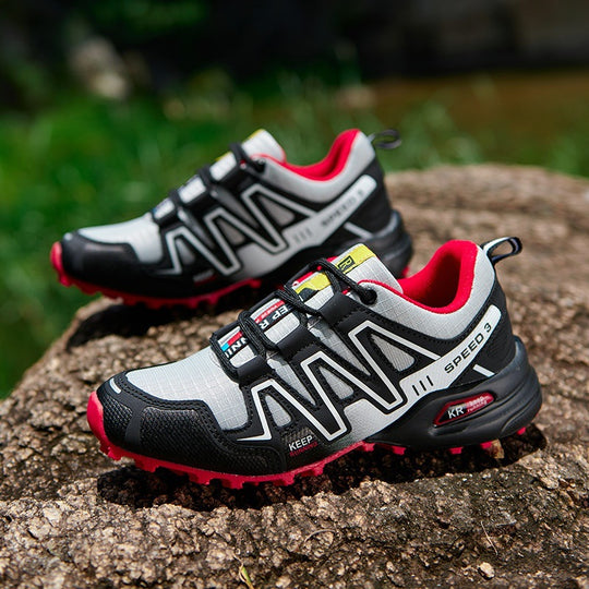 Damen Multifunktionale Sport-Sneaker mit innovativem Schnellschnürsystem und rutschfester Sohle R&B