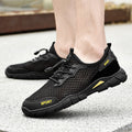 Herren Sportliche Mesh-Sneaker mit rutschfester Sohle