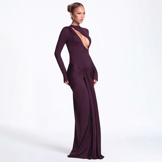 Damen elegantes Abendkleid mit modernem Schnitt R&B