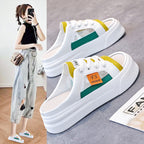 Damen Sneaker mit geschlossenen Fersen und hohem Plateau R&B