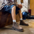 Herren Robuste Schnürstiefel mit gepolsterter Sohle