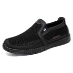 Damen Komfortable und atmungsaktive Slip-On Freizeitschuhe mit luftdurchlässigem Obermaterial