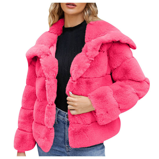 Damen Kapuzenjacke mit gepolstertem Design R&B