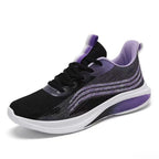 Damen Atmungsaktive Fitness-Sneaker mit dämpfendem Laufsohlenkomfort R&B