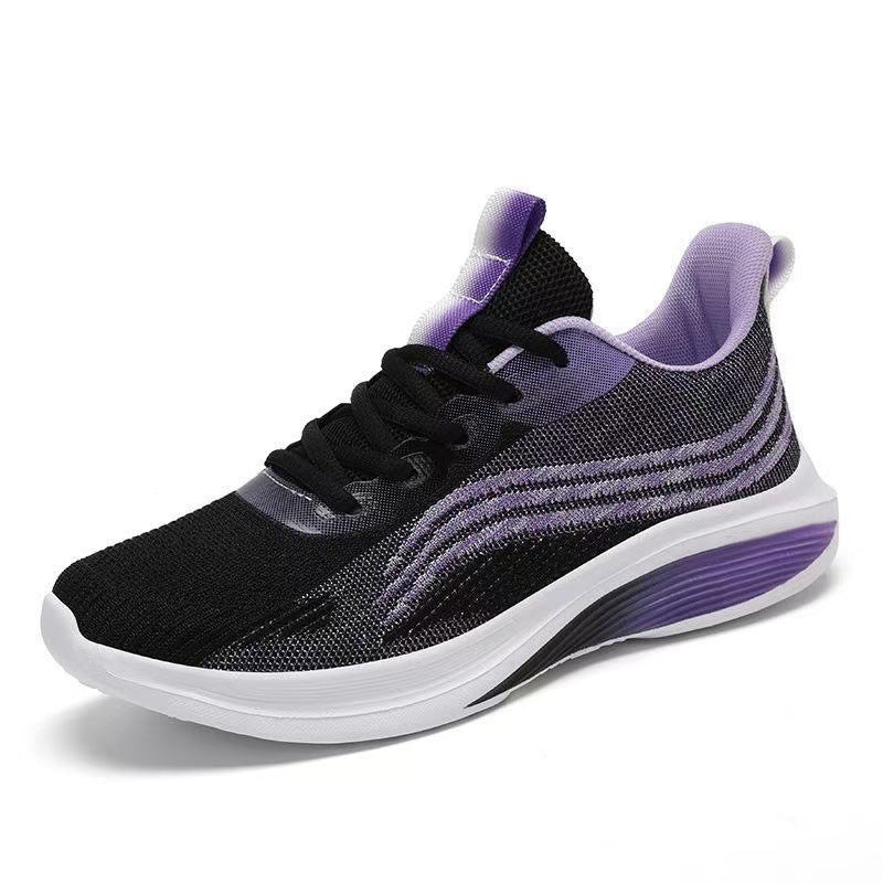Damen Atmungsaktive Fitness-Sneaker mit dämpfendem Laufsohlenkomfort R&B