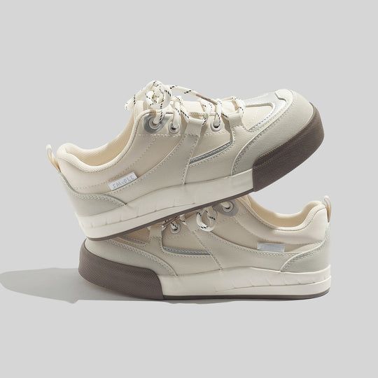 Damen Sportliche Freizeitschuhe mit rutschfester Gummisohle und atmungsaktiver Oberflächenstruktur R&B