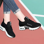 Damen Atmungsaktive Lifestyle-Sneaker mit dämpfender Luftpolstersohle R&B