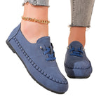 Damen Mokassins mit elegantem Schnürdesign R&B