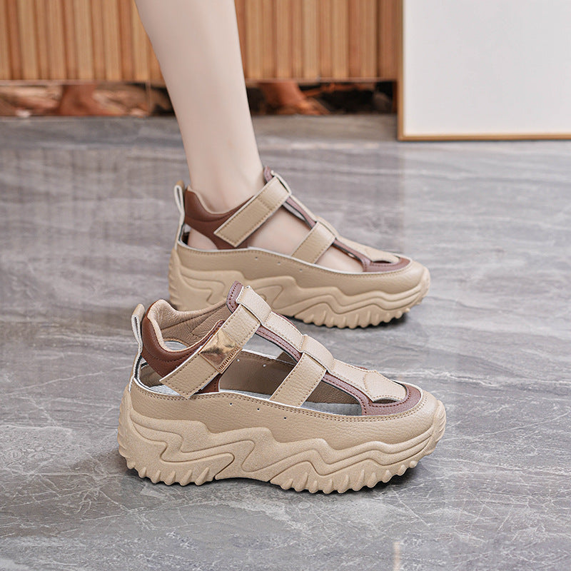 Damen Sportliche Sandalen mit dämpfender Sohle und flexiblem Riemensystem R&B