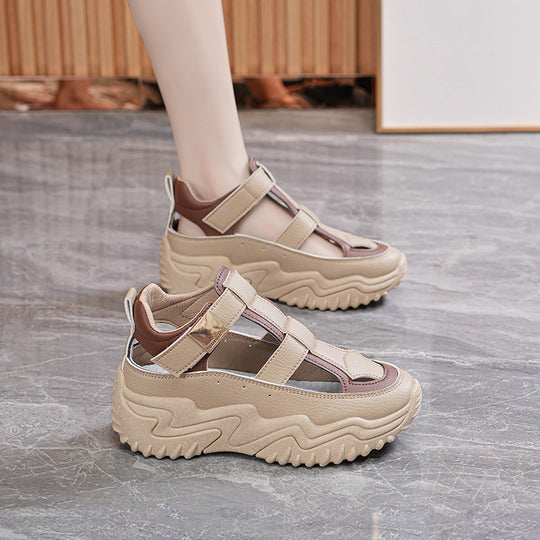 Damen Sportliche Sandalen mit dämpfender Sohle und flexiblem Riemensystem R&B