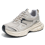 Damen Sportliche Lauf-Sneaker mit leichter Mesh-Oberfläche und dämpfender Sohle R&B