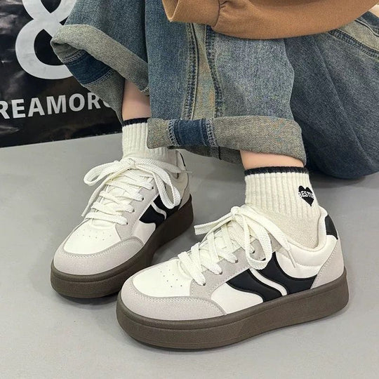 Damen Sportliche Sneakers mit anatomisch geformter Sohle und atmungsaktivem Obermaterial R&B
