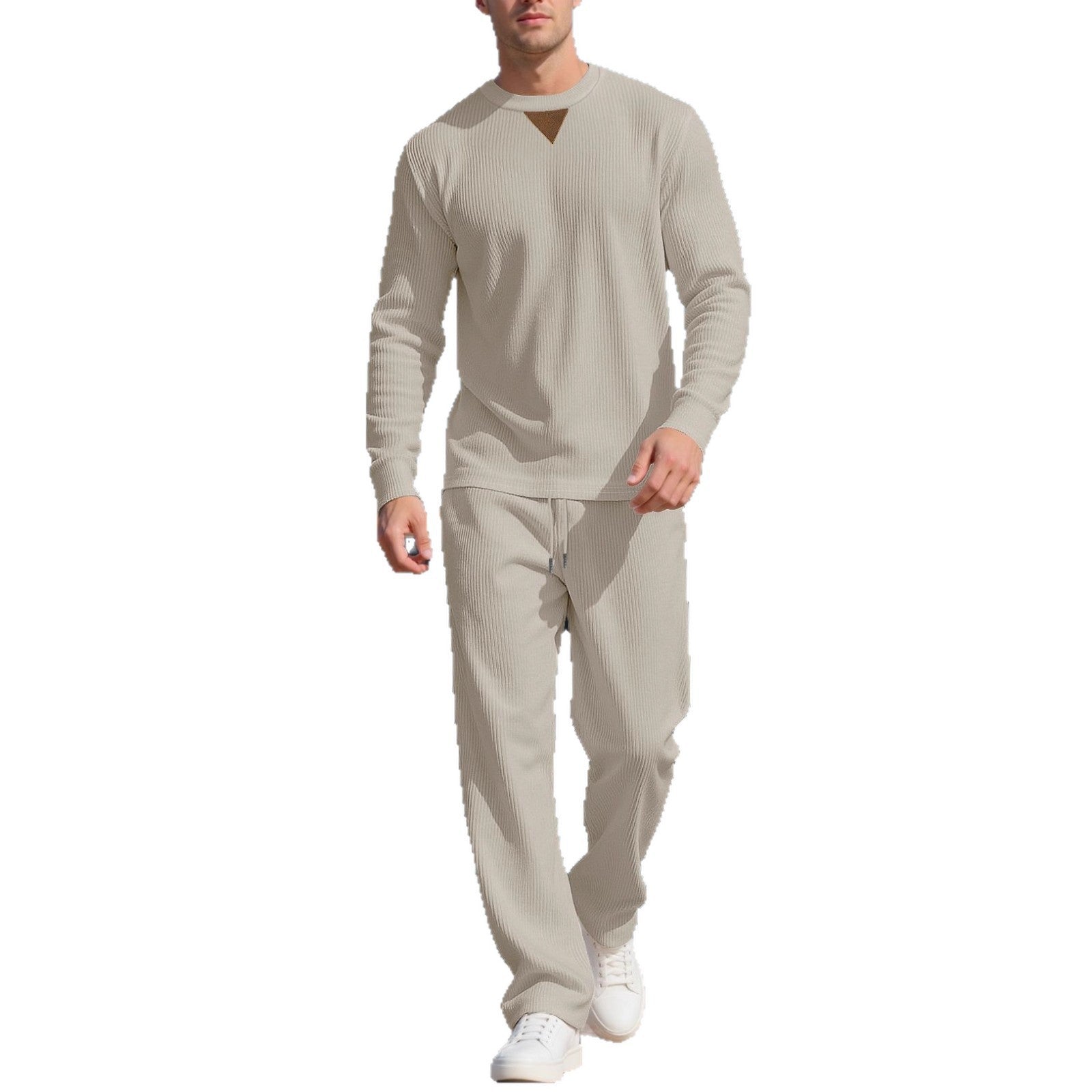 Herren lässiger Pullover und Jogginghose Set R&B