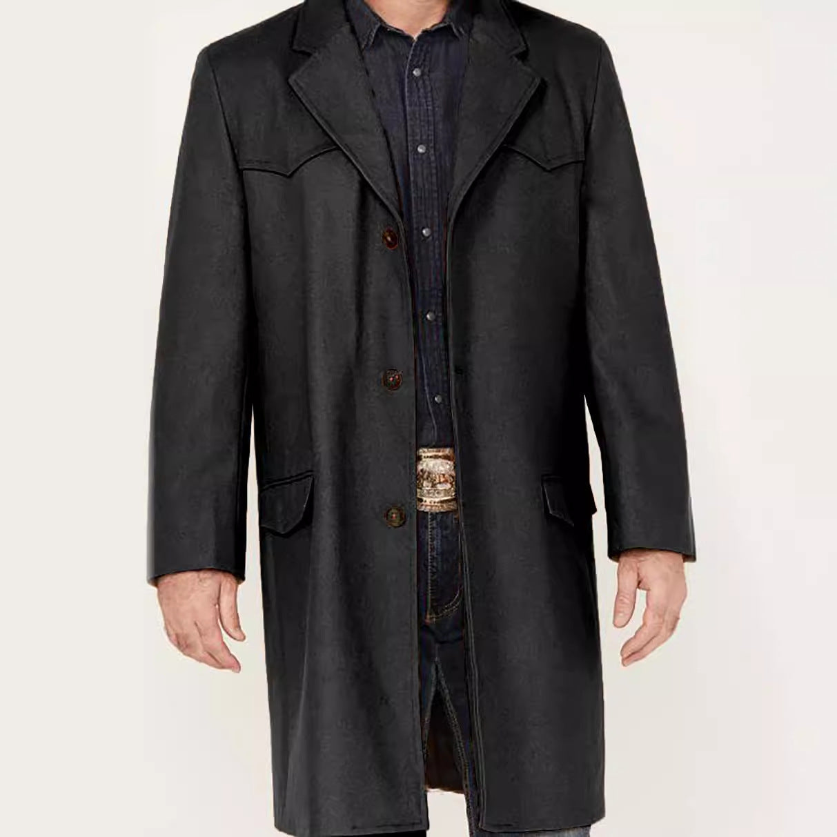 Herren eleganter und robuster Mantel R&B