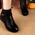 Damen Elegante und bequeme Stiefeletten mit modischem Riemen R&B