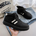 Damen Sportliche Sneakers aus hochwertigem Veloursleder mit dämpfendem Sohlenprofil R&B