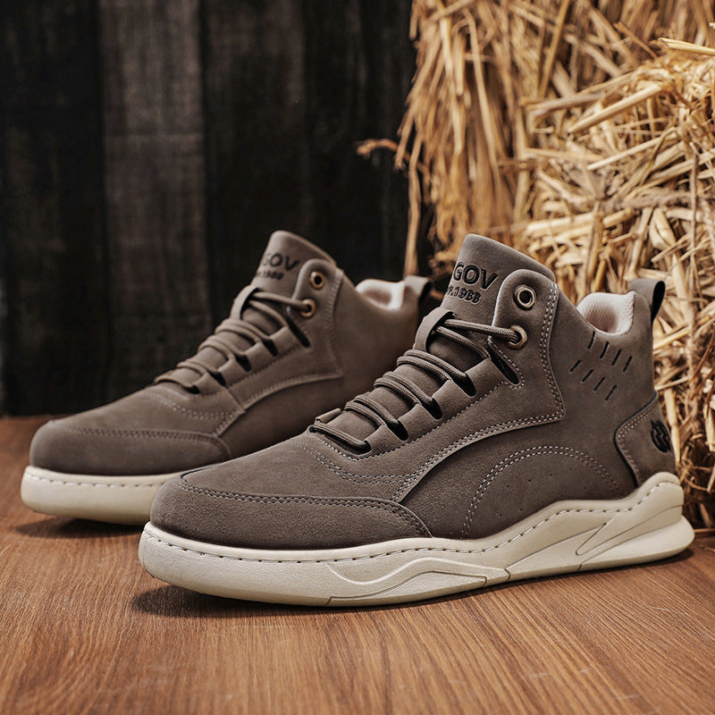 Damen Hochwertige High-Top Sneakers mit dämpfender Sohle und ergonomischer Passform R&B